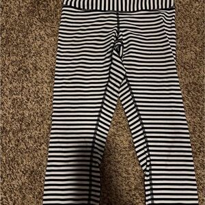 Lululemon Striped Capri